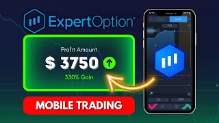 Expert Option MOBILE Trading Strategy  How to Trade on Expert Option Mobile [upl. by Storz494]