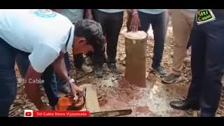 AGARWOOD HARVESTING PROGRAM IN ANDRA PRADESHAGARWOOD8790291431OUD AGARWOOD OILAGARWOOD CUTTING [upl. by Oznarol]