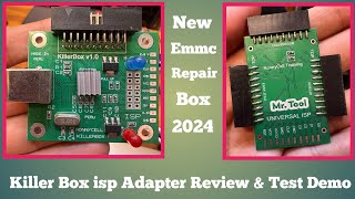 Killer Box isp Adapter Review Part 01  New Emmc Programming Box 2024 [upl. by Adiuqal]