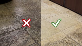 HOW TO CLEAN PORCELAIN TILES MARBLE AND FLOORS WITHOUT DAMAGING THEM  Faber Deep Degreaser [upl. by Bhayani]