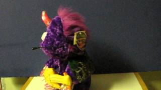 Sale Item Demo  Singing Animated Purple People Eater [upl. by Lough]