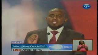 Full second Kenyan presidential debate on Economy Integrity and Land [upl. by Fredie]