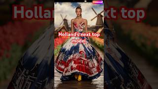 Inspired by Holland’s next top model👗ai shorts hntm model [upl. by Misak]