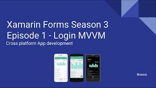 Xamarin Tutorial Season 3 Episode 1 MVVM Login [upl. by Nitsur]