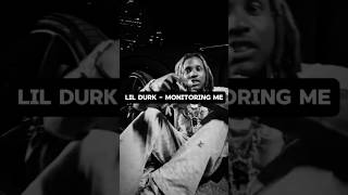 LIL DURK  MONITORING ME🔥shorts rap hiphop [upl. by Anitra69]