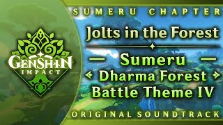 Jolts in the Forest — Sumeru Dharma Forest Battle Theme IV  Genshin Impact OST Sumeru Chapter [upl. by Annairol541]