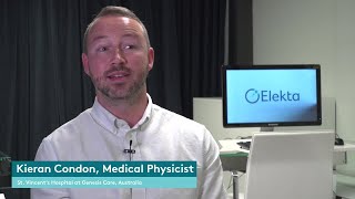 Kieran Condon on Elekta Unity MRLinac [upl. by Hanshaw]