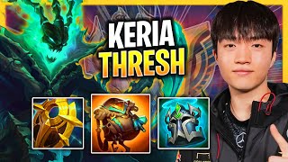 KERIA BRINGS BACK THRESH  T1 Keria Plays Thresh Support vs Leona Season 2024 [upl. by Knight]