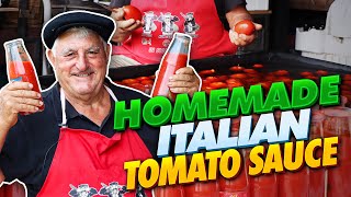 How To Make HOMEMADE TOMATO SAUCE Like an Italian Nonno [upl. by Houghton530]