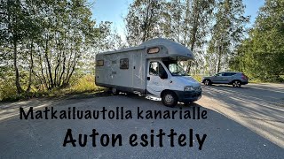 Matkailuautolla Kanarialle autonesittelyvideo [upl. by Zildjian]