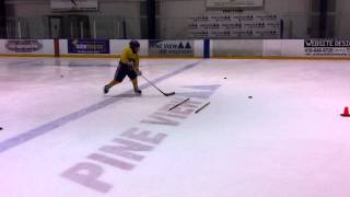 Advanced Stick Handling incorporating upper and lower body mobility  Universal Hockey [upl. by Arihsay]