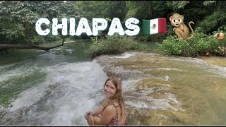 BACKPACKING MEXICO  CHIAPAS  PALENQUE WATERFALLS MAYAN RUINS amp RAINFOREST [upl. by Nosinned]