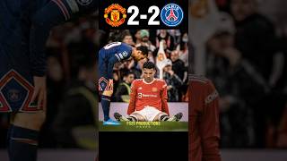 The Day GOAT Showed Messi Neymar amp Mbappe Who is the Boss  Man United vs PSG football shorts [upl. by Calen814]