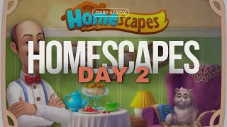 HOMESCAPES  DAY 2 Part Full [upl. by Killoran389]