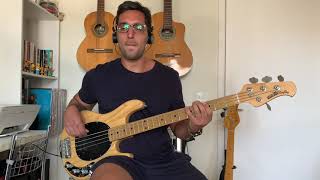 Miley Cyrus  Heart of Glass Live from the iHeart Festival  Bass Cover [upl. by Joshi]