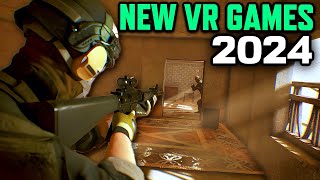 10 NEW Upcoming VR Games in 2024 [upl. by Heymann]