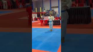 mohan Shrestha kata performance karate taekwondo [upl. by Antonio]