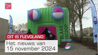 Dit is Flevoland van vrijdag 15 november 2024  Omroep Flevoland [upl. by Janetta]