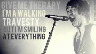 Therapy  All Time Low Real Karaoke  Instrumental [upl. by Ahsekim]