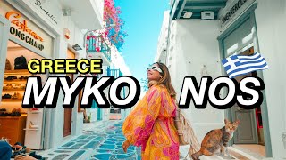 Exploring MYKONOS TOWN  IS THIS FOR REAL Greece Travel Guide 2022 [upl. by Danelle]