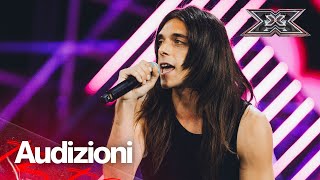 Daniel Gasperini omaggia Rino Gaetano con “Sfiorivano Le Viole”  X FACTOR 2024 AUDIZIONI [upl. by Raven]