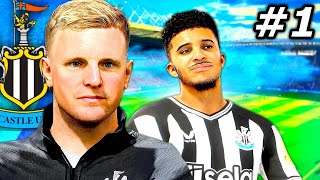 FC 24 Newcastle United Career Mode EP1 [upl. by Berk]