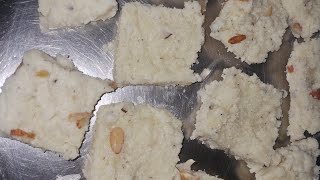 Chawal ke aate ki barfi [upl. by Yllas15]