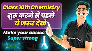 Class 10th Chemistry Make Your Basics Super Strong  Back To Basics 🔥 [upl. by Dnomal]