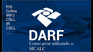 DARF Retenções NF Prestação de Serviço  Sicalc [upl. by Vergos]