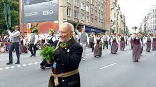 150 years latvian song and dance festival 02072023 [upl. by Nodnek]