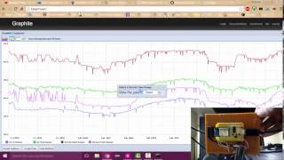 ESP 8266 Node MCU with LMT84 temperature Sensor [upl. by Nyleda]