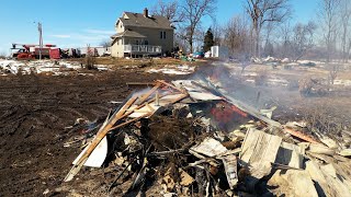 After the tornado on Pepperharrow Farm [upl. by Gillead461]