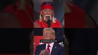 Hulk Hogan Speech to Donald trump campaign shorts trump biden hulkhogan usa [upl. by Grimbald240]