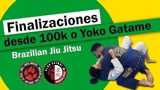 3 Finalizaciones desde 100 kilos Yoko Gatame o control longitudinal [upl. by Gottwald]