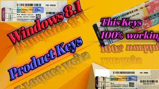 Windows 81 pro Product Keys free [upl. by Quar]