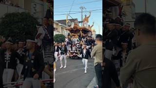 令和6年 岸和田だんじり祭り 中之濱町 曳き出し 疎開道 【令和6年9月14日】 [upl. by Pineda]