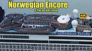 NORWEGIAN ENCORE amp THE GOKART TRACK [upl. by Ecila41]