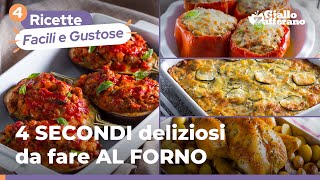 4 SECONDI IMPERDIBILI DA FARE AL FORNO – RICETTE DELIZIOSE e SEMPLICI perfette per la domenica 🍗🥔🥒🍆 [upl. by Aifoz20]