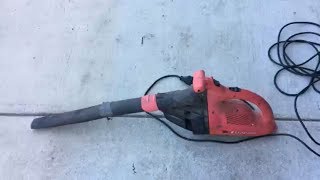 Black amp Decker Leaf Hog BV2500 Leaf BlowerVac [upl. by Addy]