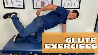 Top 5 Glute Muscle Exercises For Knee Pain [upl. by Nicks]