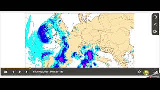 ENCORE UNE ALERTE ROUGE IMPORTANTS CUMULS DE PRECIPITATIONS SUD FRANCE A PARTIR DU 25 OCTOBRE 2024 [upl. by Nylqcaj]