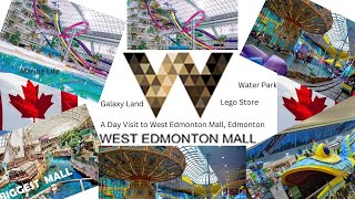 West Edmonton Mall  Canada biggest mall [upl. by Nonahs]