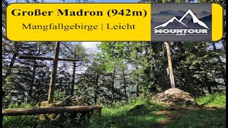 Aufstieg zum Großen Madron 942m  Mangfallgebirge  Der direkte Anstieg [upl. by Cnut]