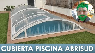 Cubierta Piscina 🏊‍♂️ Abrisud  Una buena inversión 💲en Seguridad  Confort  Ahorro [upl. by Nerot225]