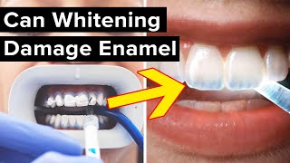 Is Teeth Whitening Destroying Your Tooth Enamel [upl. by Adnirolc]