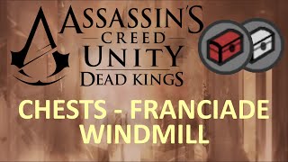 PC Assassins Creed Unity Death Kings  Chests Windmill locations  Franciade [upl. by Dotty]