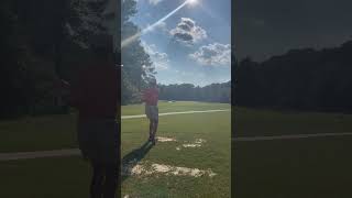 Flighted 5 iron to 8 feet…missed the putt golf [upl. by Nollie636]