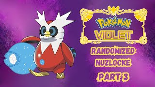 POKEMON VIOLET RANDOMIZED NUZLOCKE CHALLENGE PART 3KOFU AND LARRY [upl. by Aldwon]