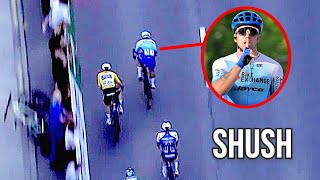 Dylan Groenewegen Destroys Fabio Jakobsen then SHUSHES  Tour de Hongrie 2022 Stage 4 [upl. by Ahsaet]