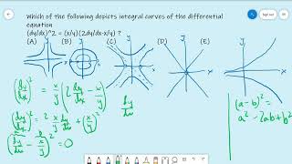 Cracking the GRE Math Subject Test  Differential Equation 4 Medium [upl. by Fokos]